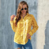 Women's Loose Top Casual Chiffon Shirt